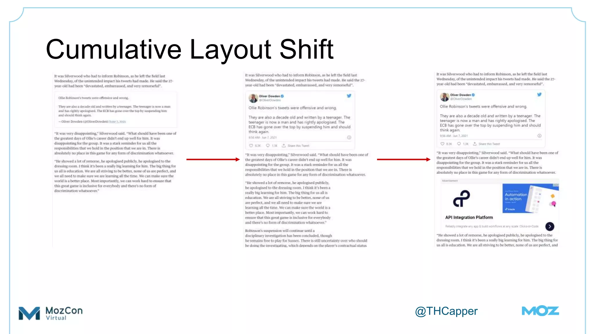 @THCapper
Cumulative Layout Shift
 
