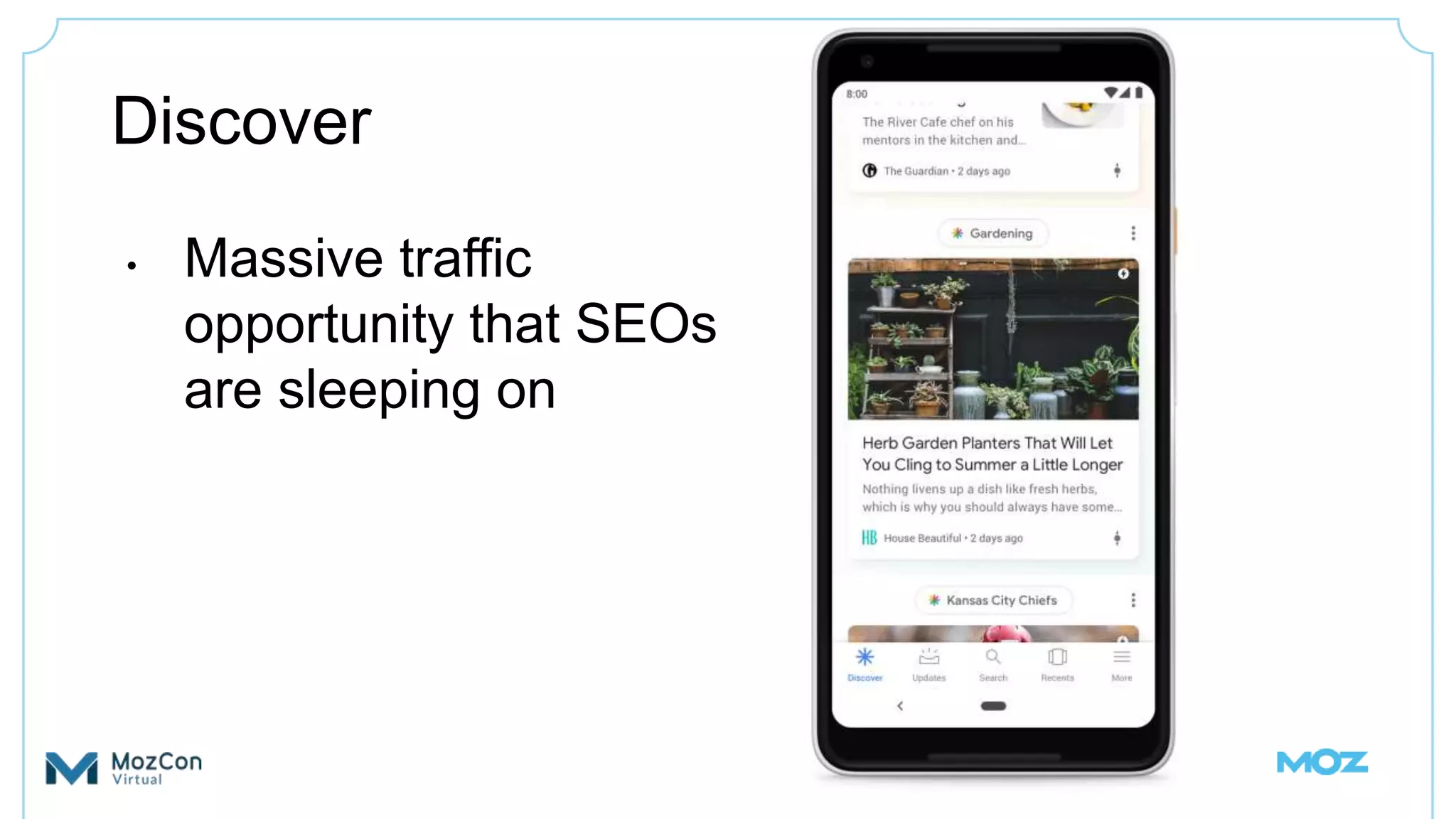 @THCapper
Discover
• Massive traffic
opportunity that SEOs
are sleeping on
 