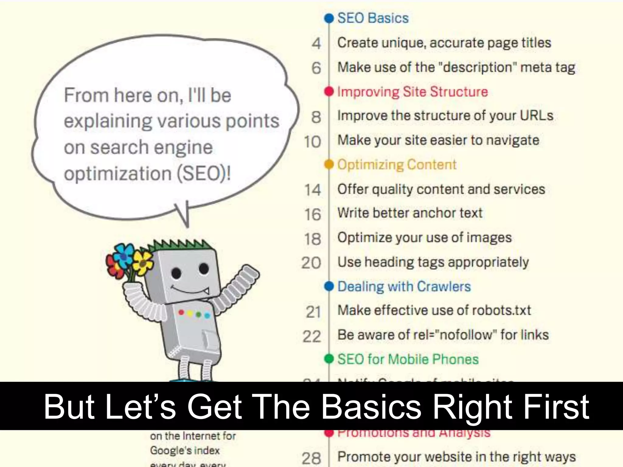 But Let’s Get The Basics Right First