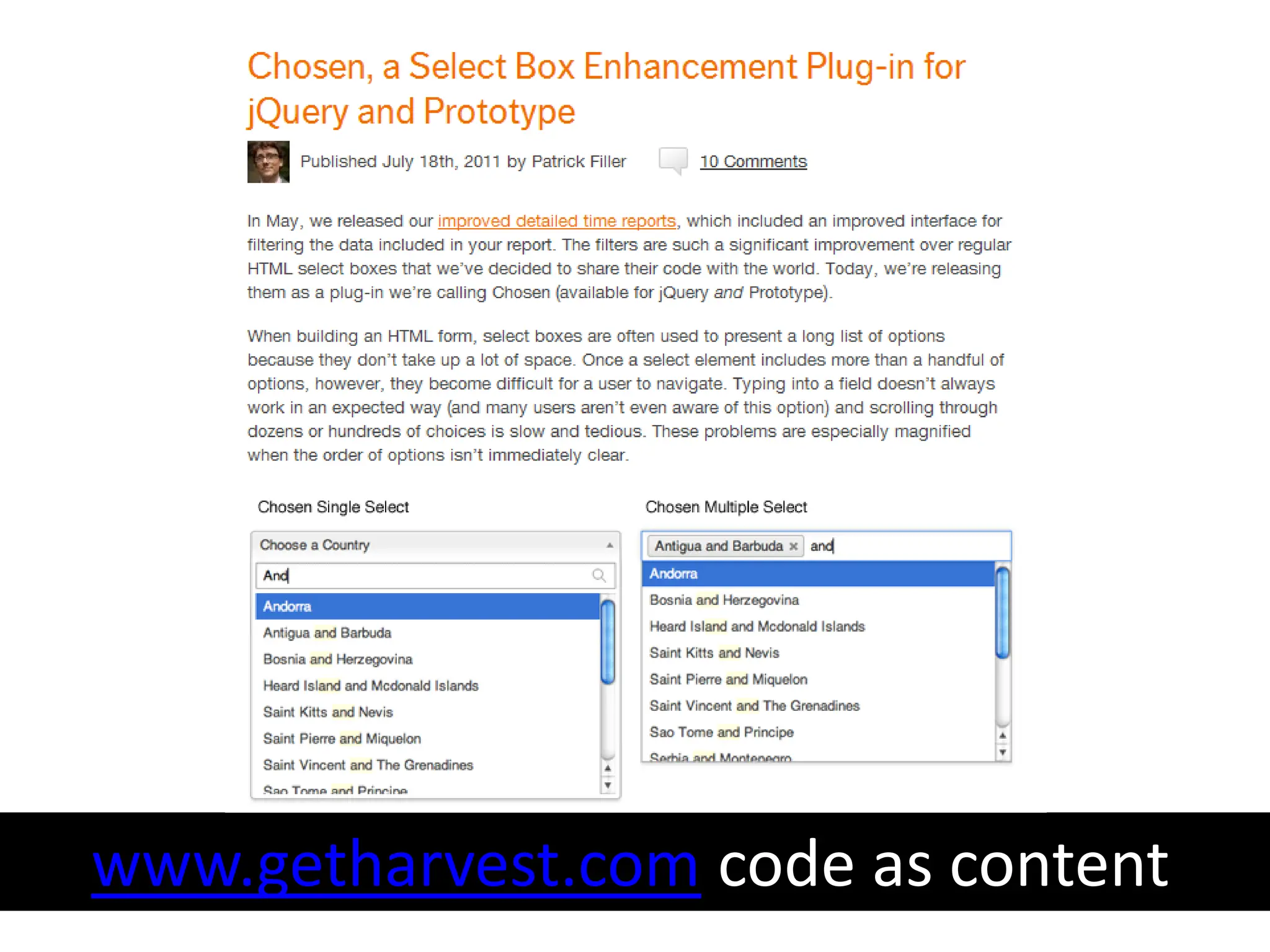www.getharvest.com code as content