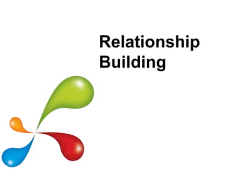 Relationship
Building
 