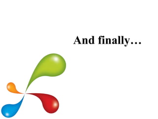 And finally…How To Deliver Documents