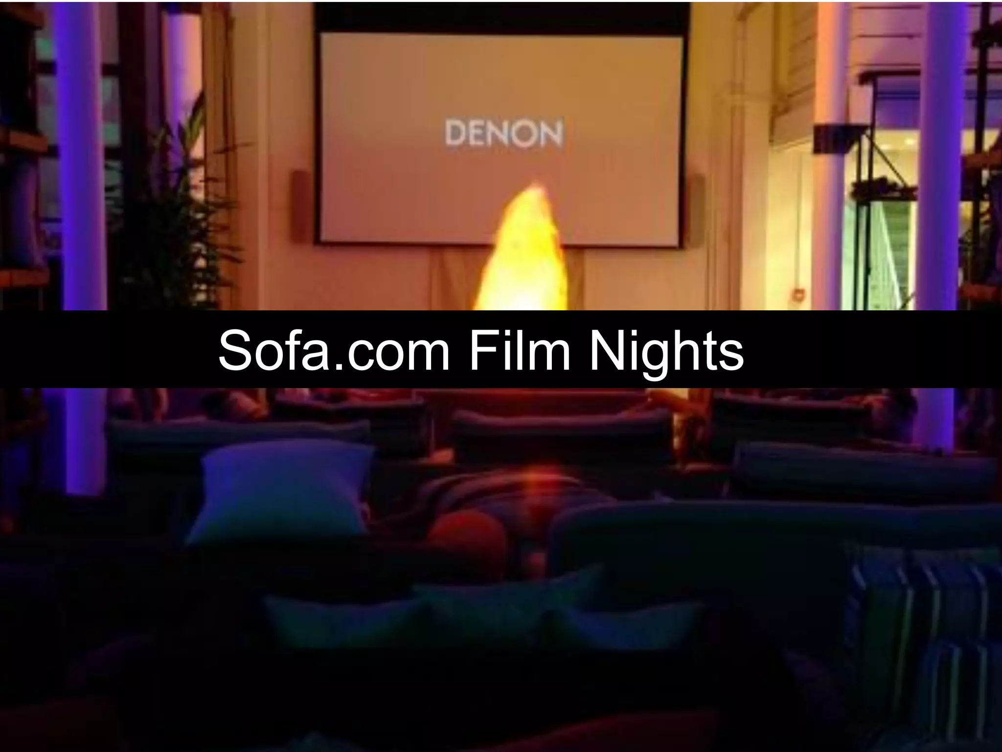 Sofa.com Film Nights
 