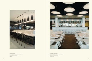 Cone Light – Small                             Cone Light – Large / Small
      Nevy Restaurant, Amsterdam, The Netherlands    Nevy Restaurant, Amsterdam, The Netherlands
      Architect: Concrete Architectural Associates   Architect: Concrete Architectural Associates
      Photograph: Ewout Huibers                      Photograph: Ewout Huibers
        p. 85                                          p. 84 – 85



112                                                                                                 113
 