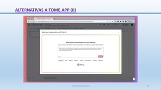 ALTERNATIVAS A TOME.APP (II)
SJM Computación 4.0 36
 