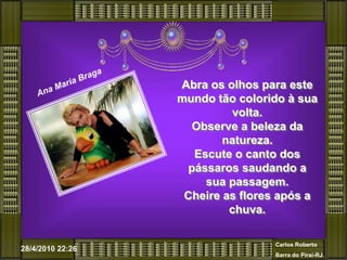 Aos 02 anos, sucesso é: conseguir andar. 