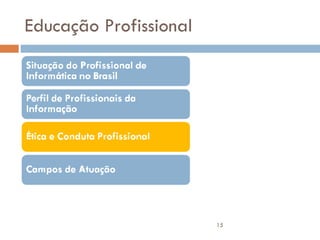 Educação Profissional 