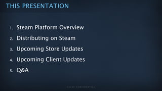 Steam Overview Steam: the latest trends and insights for developers | PDF