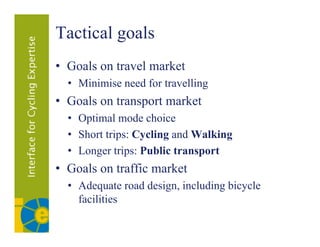 Cycling, An Essential Part of Sustainable Transport