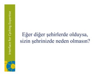 Eğer diğer hi l d ld
 Eğ diğ şehirlerde olduysa,
s
sizin şehrinizde neden olmasın?
      şe      de ede o     s ?
 
