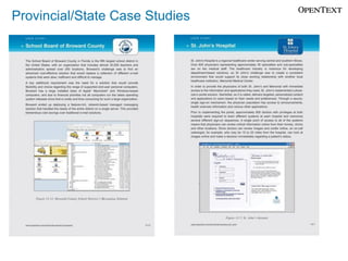 Provincial/State Case Studies

 