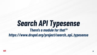 Search API Typesense
There’s a module for that™
https://www.drupal.org/project/search_api_typesense
25
 