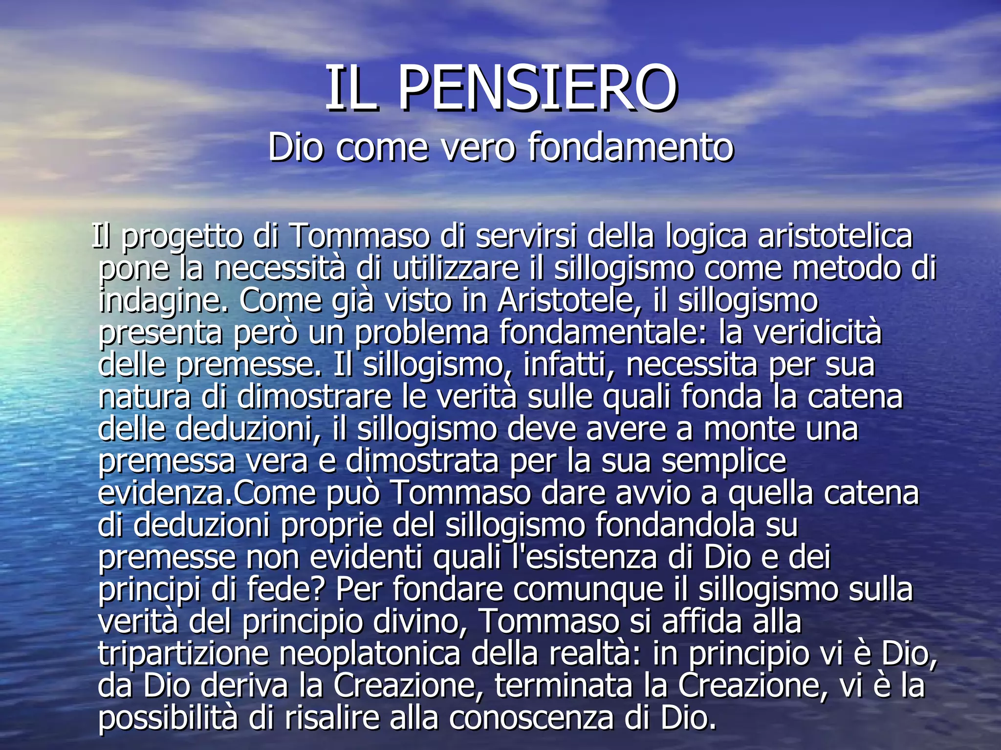 Pontificia Università San Tommaso D Aquino Tommaso D’Aquino | PPT
