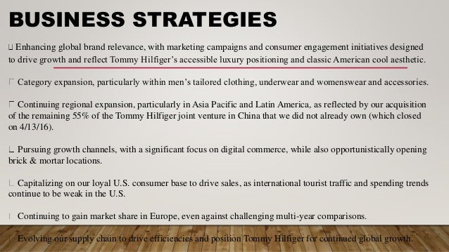 tommy hilfiger target market
