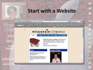 Start with a Website