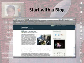 Start with a Blog