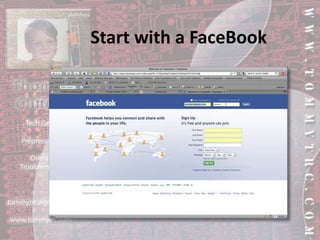 Start with a FaceBook