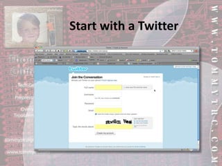 Start with a Twitter