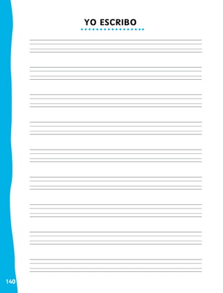 140
YO ESCRIBO
 