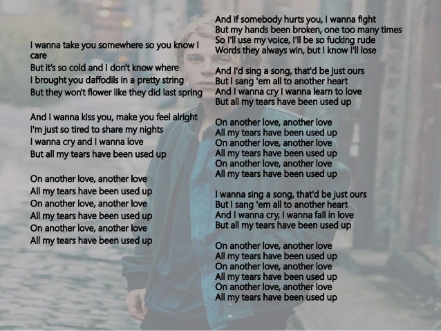 Tom Odell S Another Love Lyric Analysis