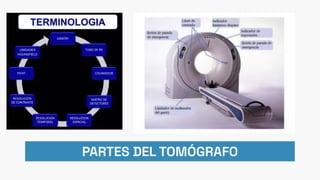 PARTES DEL TOMÓGRAFO
 