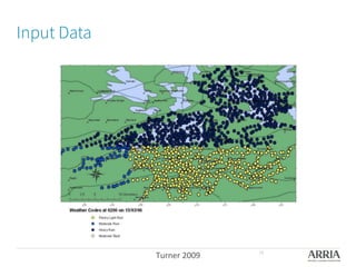 Input Data
Turner	
  2009	
   18
 