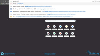 @cptntommy #BrightonSEO
 