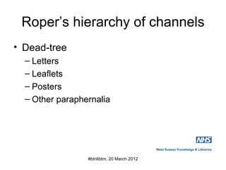 Tomroper libteachmeet 20 march