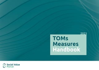 TOMs
Measures
Handbook
 