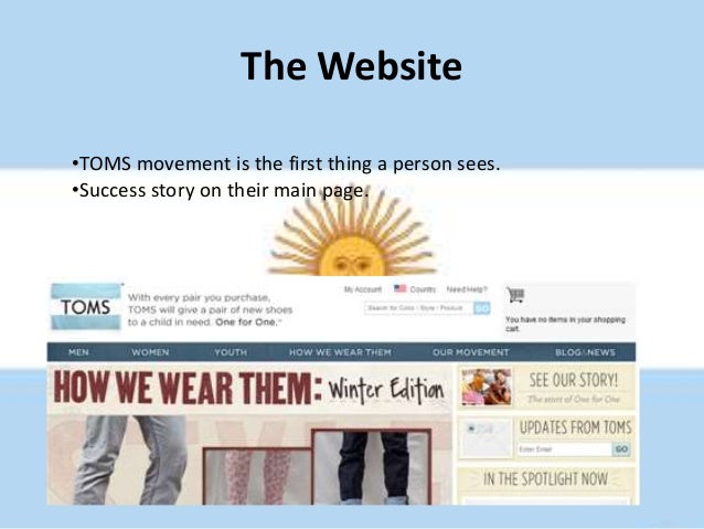 Toms shoes competitive analysis image