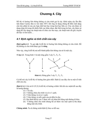 Tom tat bai giang ly thuyet do thi - nguyen ngoc trung | PDF