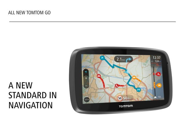 New visual identity of the TomTom user interface | PPT