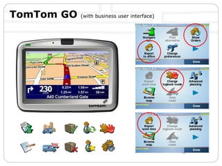 TomTom GO  (with business user interface) 