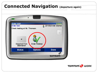Connected Navigation  (departure again) 