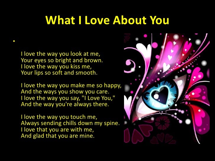 to my babycakes all my love