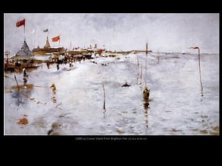 (1880 a.) Coney Island From Brighton Pier (35,56 x 60,96 cm)
 