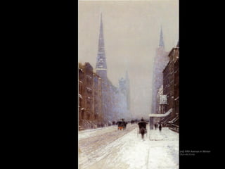 (nd) Fifth Avenue in Winter
(76,2 x 45,72 cm)
 