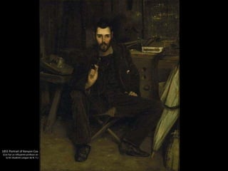 1855 Portrait of Kenyon Cox
(Cox fue un influyente profesor en
la Art Students League de N. Y.)
 