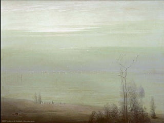 1909 Tarde en el Hudson. Óleo sobre lienzo
 