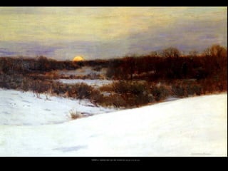 1890 a. Salida del sol de invierno (60,96 x 91,44 cm)
 