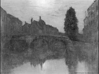 1900-10 El puente- Óleo sobre lienzo (30,6 x 40,6 cm)
 