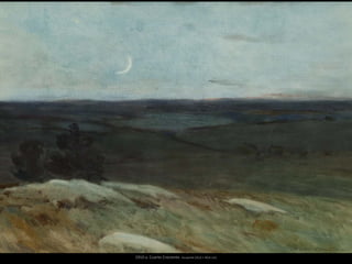 1910 a. Cuarto Creciente. Acuarela (35,6 × 40,6 cm)
 