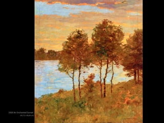 1920 An Enchanted Sunset
(45,72 x 40,64 cm)
 