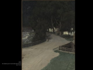 1899
Arrullado por el murmullo del arroyo
(90 × 70 cm)
 