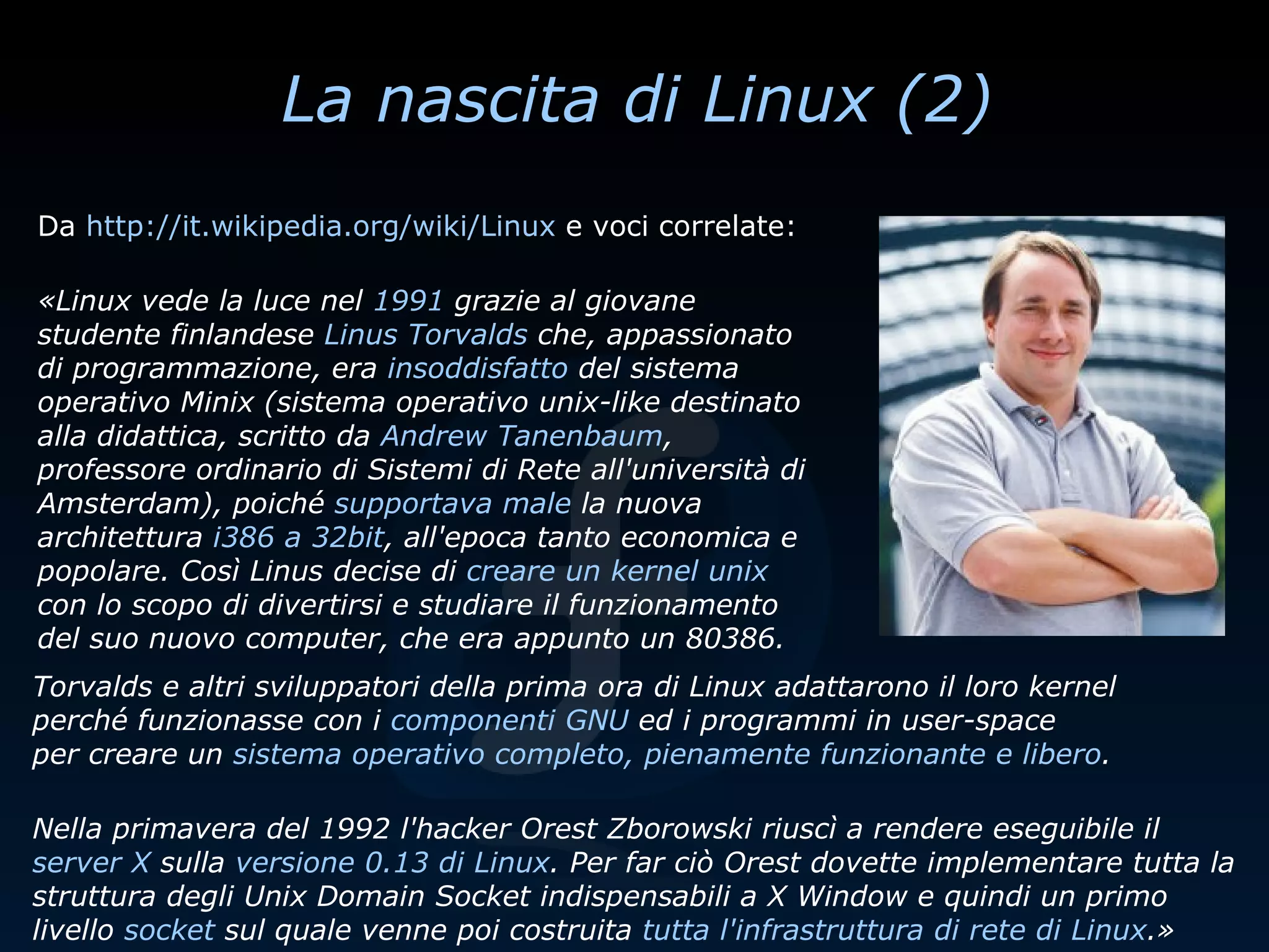 Elio Tondo - Linux In Azienda