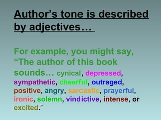 What is Tone in Literature? Understanding Tone in Writing