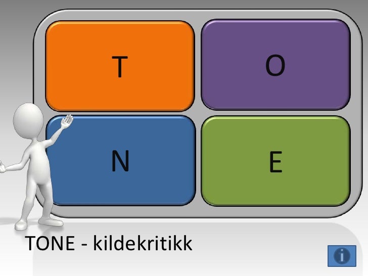 Tone Kildekritikk tone-kildekritikk