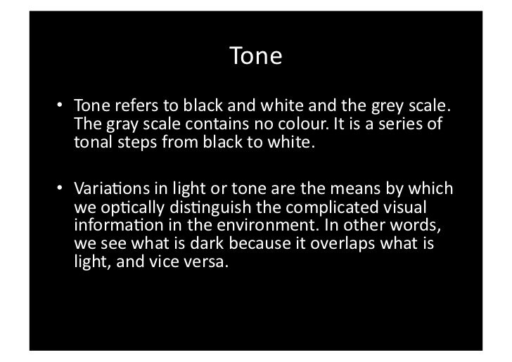 Tone and Space