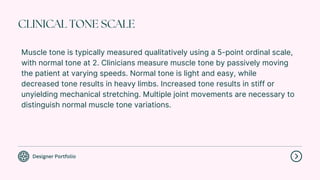 Tone Abnormalities in assessing physical therapy | PDF