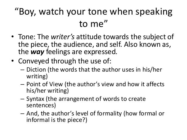 author s tone powerpoint